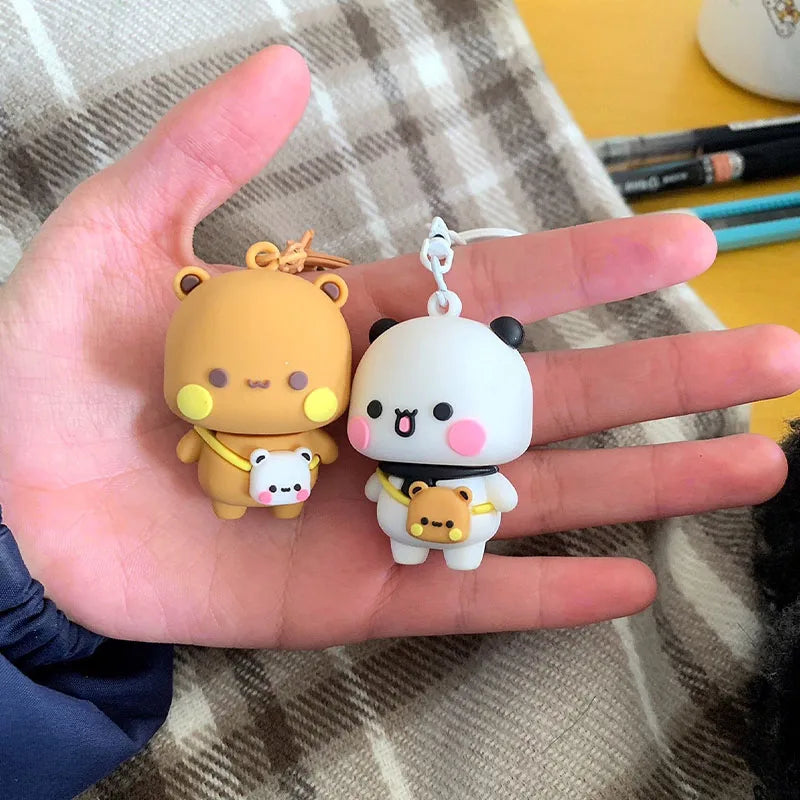 Panda Bubu & Yier Doll Keychain Backpack Pendant | Cute Gift Anime Keychain Pendant HIP