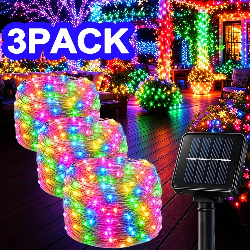 Solar LED String Lights – 8 Modes Waterproof Fairy Lights Solar String Lights HIP