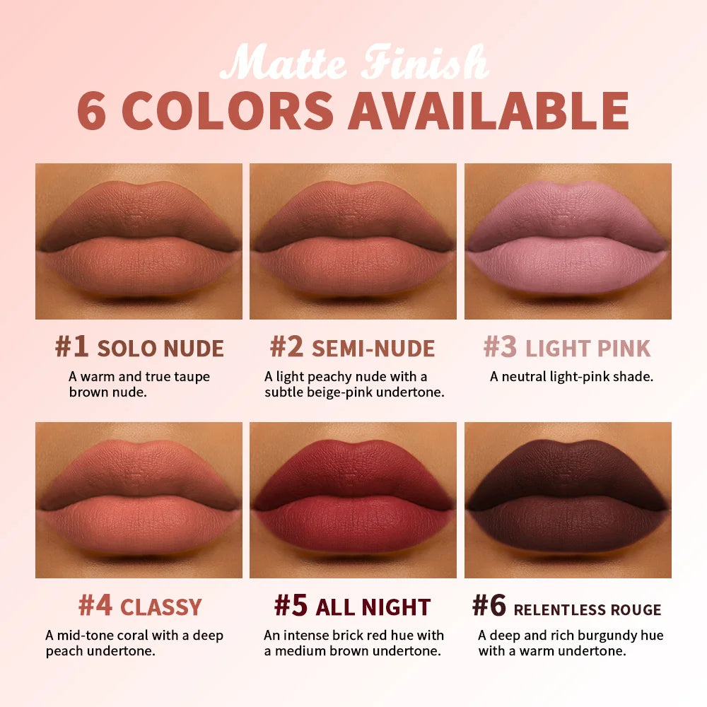 Matte Lip Stain Base Liquid Lipstick Hydrating Long Lasting Waterproof Lip Tint 2 in1 Blush Creamy Cosmetics Base Makeup HIP
