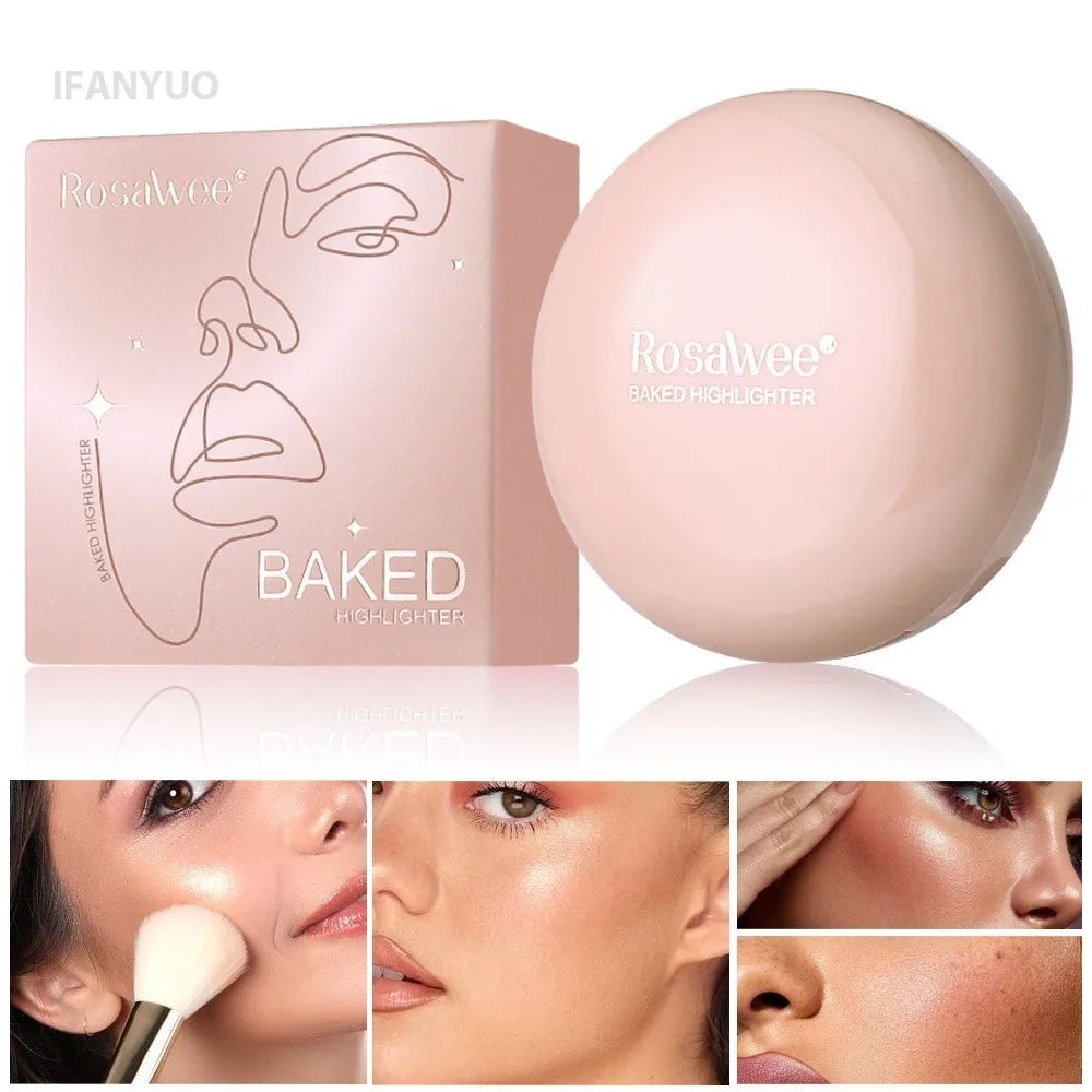 Highgloss Makeup Highlighter Smooth Mashed Potato Texture Highlight Pearlescent Contour Long-lasting Waterproof Body Highlight HIP
