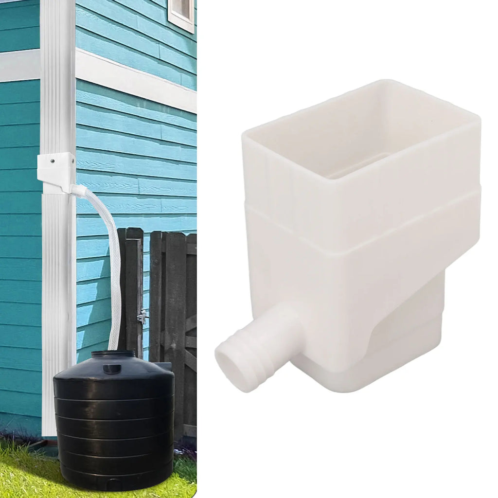 Rainwater Collection System Professional UV Resistant Downspout Diverter Kit for Outdoor Garden Lawn Rain Water Diverter Kit HIP