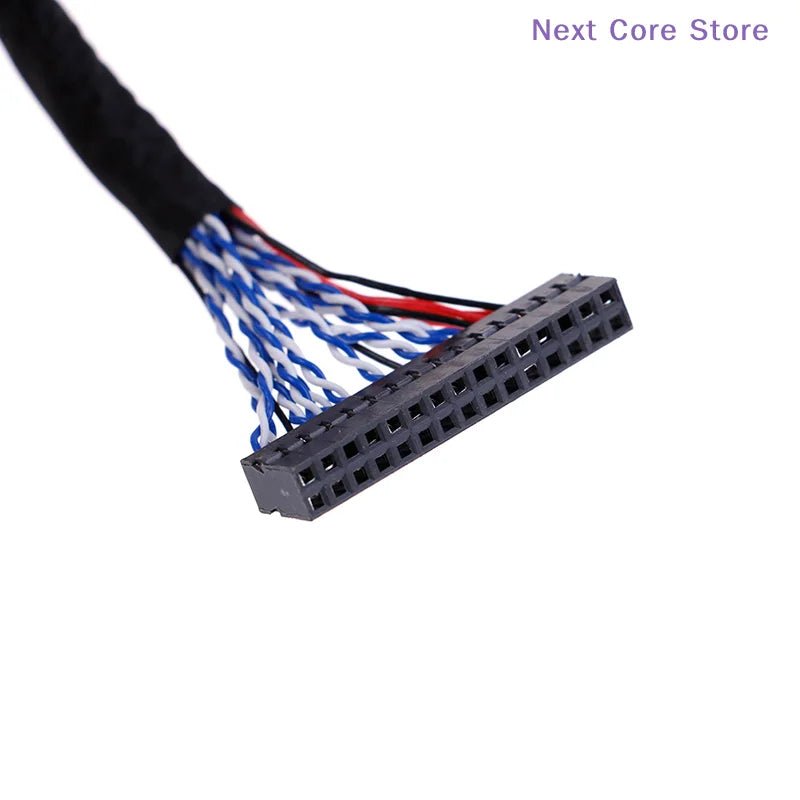 25cm 8-Bit LVDS Cable 30-Pin 2CH for 17–26" LCD/LED Panels LVDS Display Cable HIP