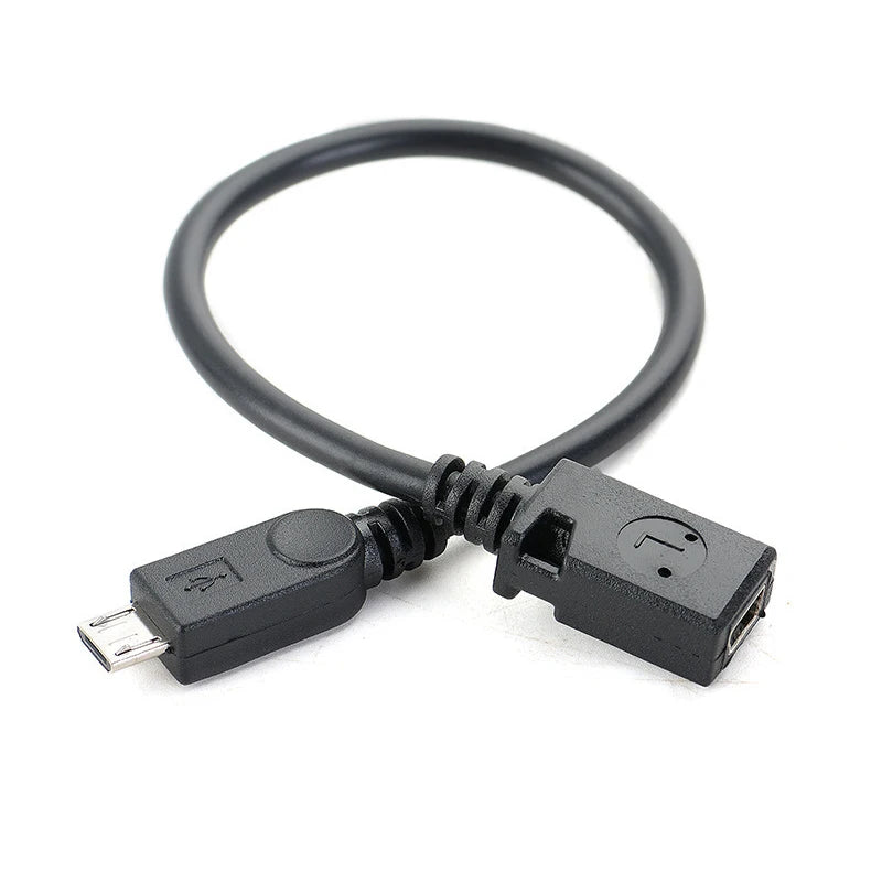 Micro USB to Mini USB Adapter Cable – 20cm Data & Charging USB Adapter Cable HIP As Photo