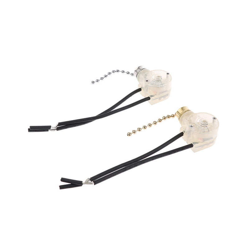Pull Chain Lamp Switch – Vintage Style, Universal Fit Pull Chain Switch HIP