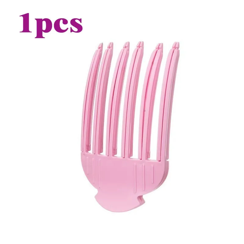 Heatless Hair Volume Clips – Root Lifting Styling Comb Hair Volume Clip HIP C687-Pink-big 1pcs