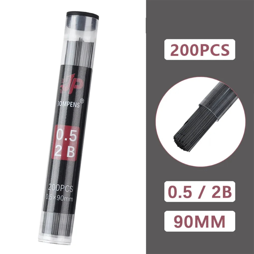 2B Mechanical Pencil Lead Refills – 0.5 to 2.0mm Multi-Size Pencil Lead Refills HIP A 0.5mm