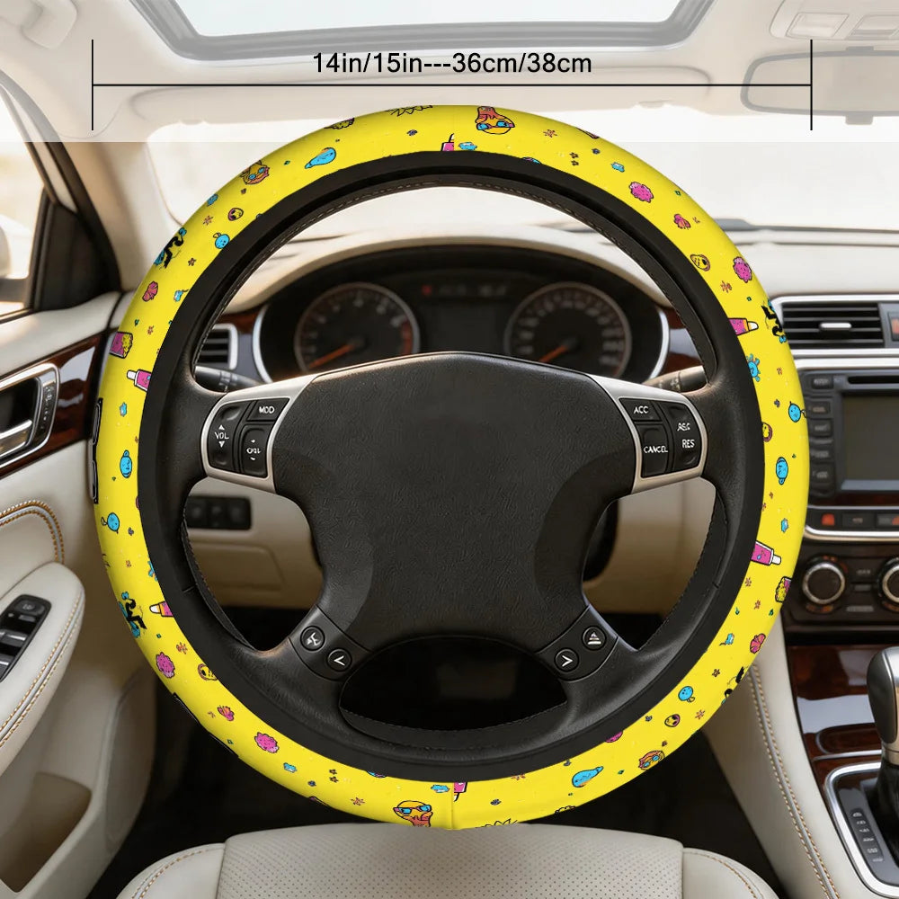 Summer Fun Steering Wheel Cover – Fits Most Vehicles Steering Wheel Cover HIP