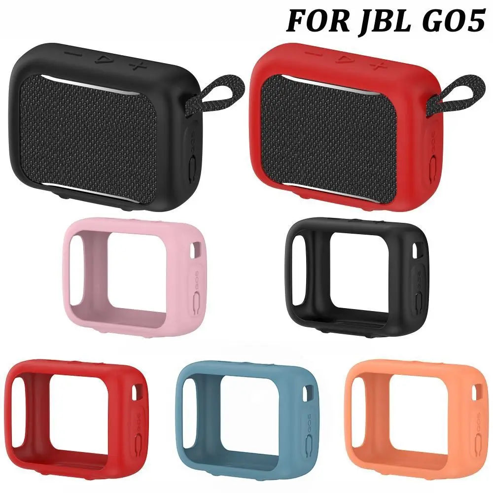 Silicone Case for JBL GO5 – Shockproof Protective Cover Speaker Protective Case HIP