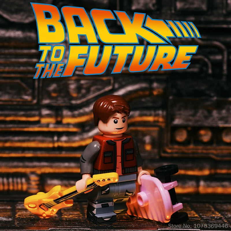 Bandai Back to the Future Marty McFly Assembly Action Figure Assembly Action Figure HIP