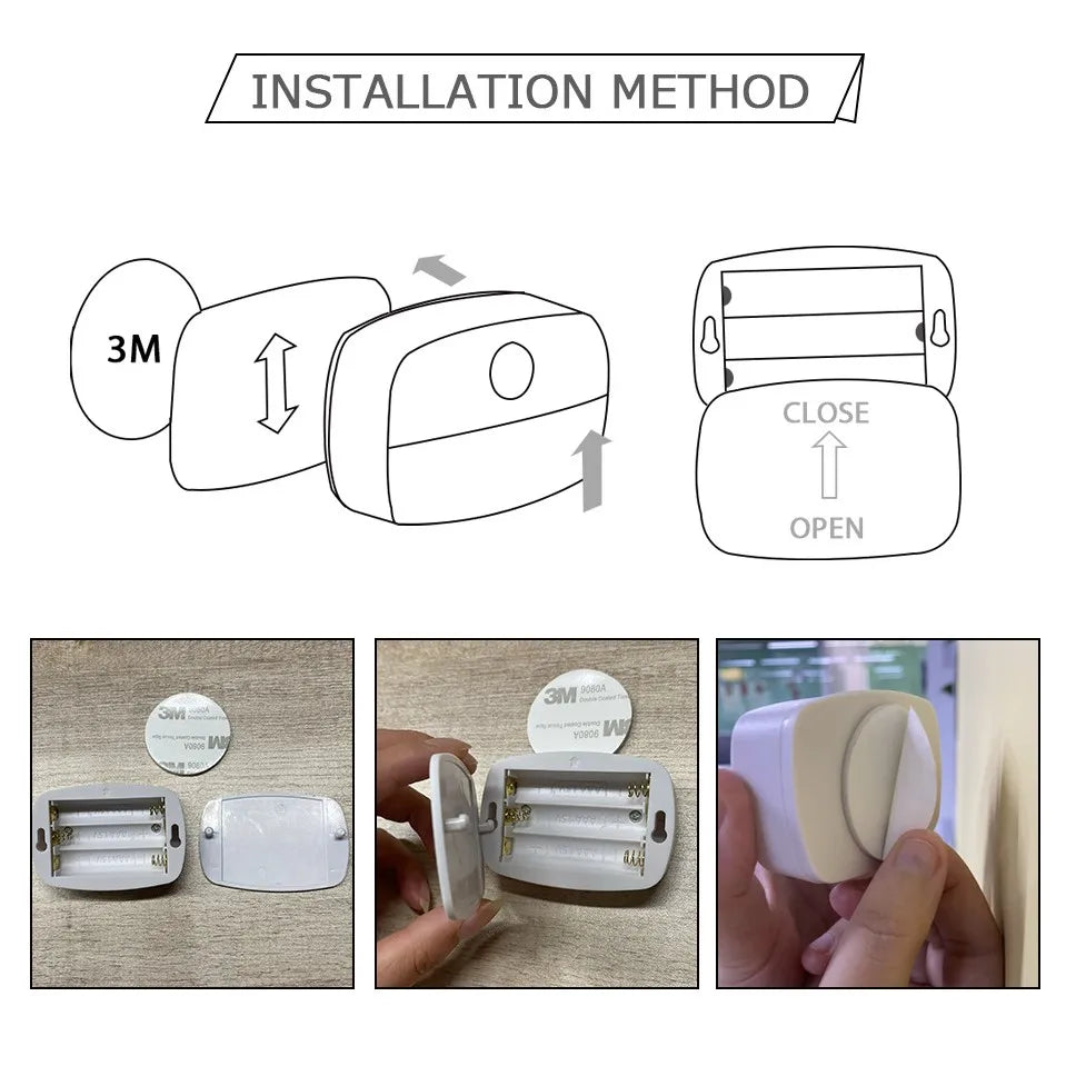 Motion Sensor LED Night Light – 3-Mode Plug-In | EU & US Motion Sensor Night Light HIP