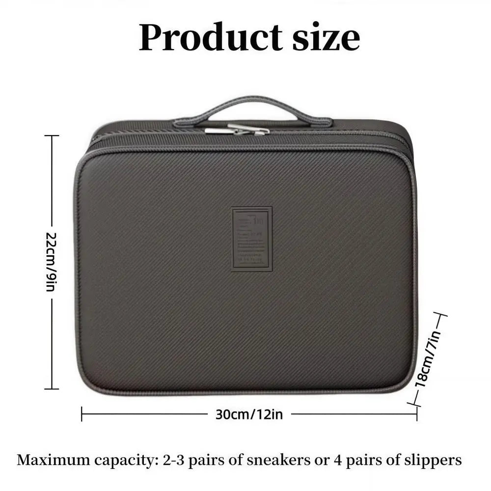 Waterproof Multi-Layer Travel Shoe Bag – Holds 4 Pairs Travel Shoe Bag HIP