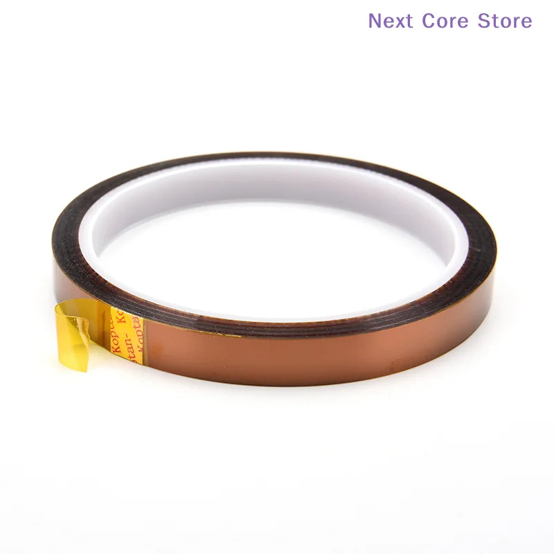 Polyimide Heat Resistant Tape 10mm × 33m – Up to 280°C Industrial Insulation Tape HIP
