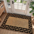 Greek Pattern Anti-Slip Doormat – Minimalist Polyester Rug Decorative Doormat HIP 1 40x60cm-Felt