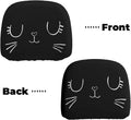 2-Pack Cat Print Car Headrest Covers – Elastic & Washable Car Headrest Cover HIP 1
