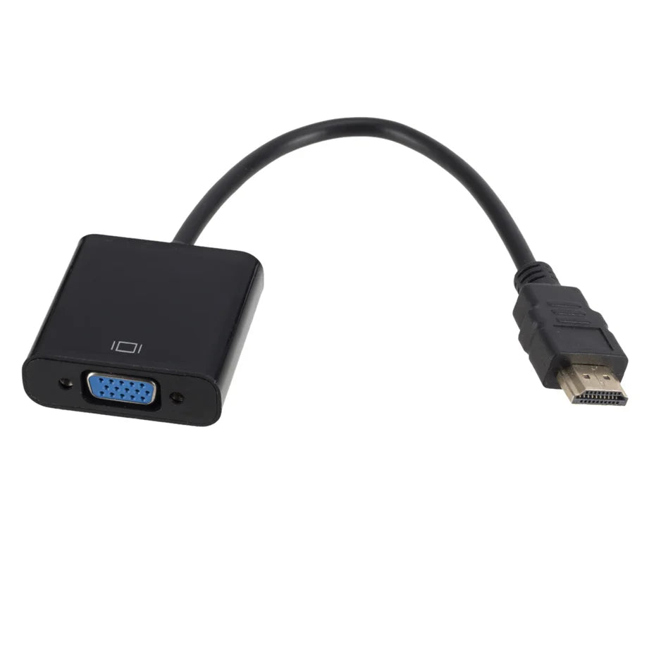 HDMI to VGA Adapter Full HD 1080P with Audio & USB Power HDMI VGA Adapter HIP