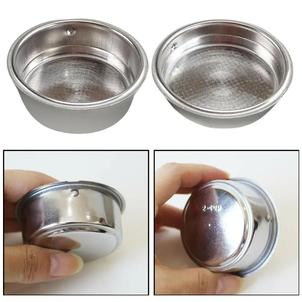 51mm Stainless Steel Pressurized Espresso Filter Basket Espresso Filter Basket HIP