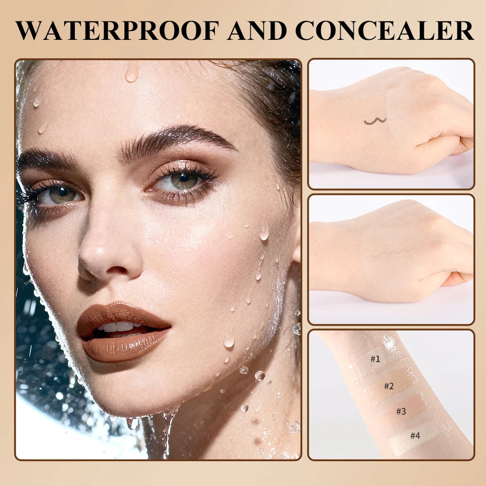 70ml Spray Foundation Magic Airbrush Makeup Silky Mist Lightweight Long Lasting Oil Control Cover Matte Smooth Finish Cosmetic HIP
