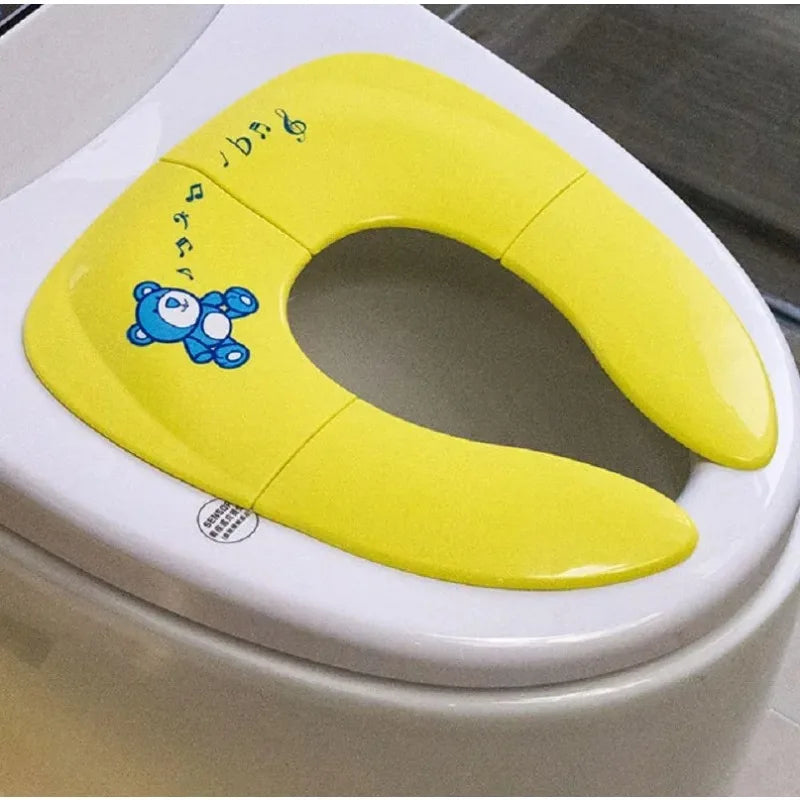 Foldable Travel Potty Seat – Portable Toddler Toilet Trainer Travel Potty Seat HIP