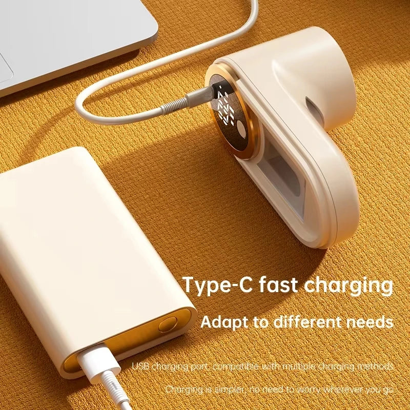 Portable Electric Lint Remover & Fabric Shaver with LED Display Electric Lint Remover HIP