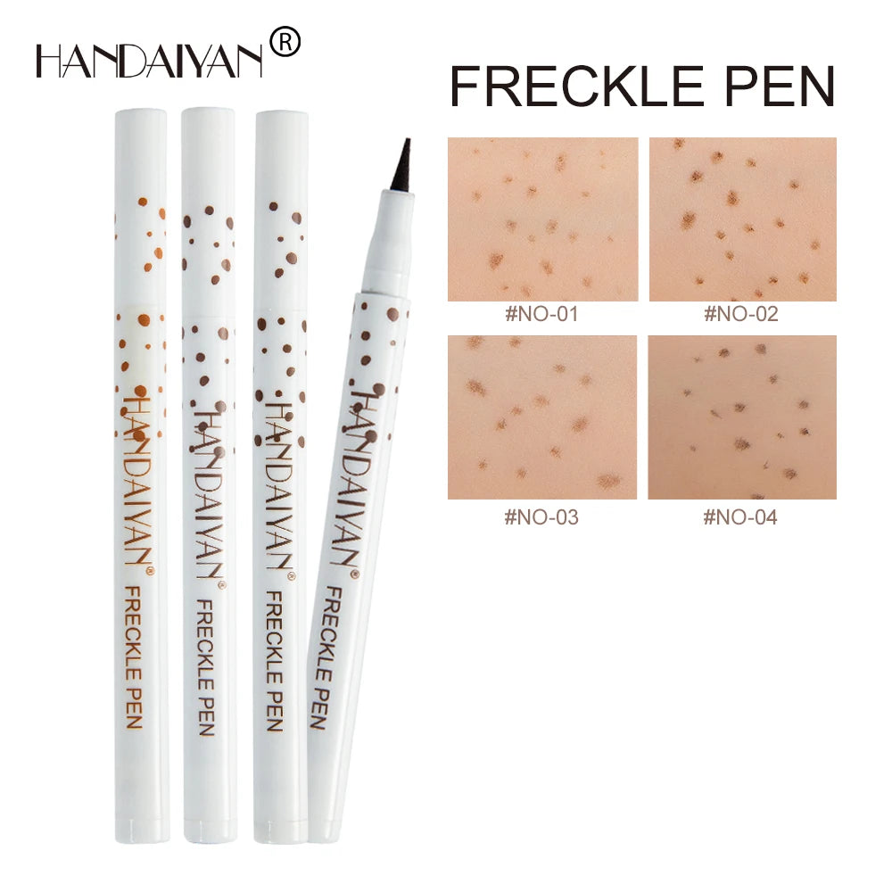 HANDAIYAN Waterproof Freckle Pen – Lifelike Fake Freckles Freckle Makeup Pen HIP