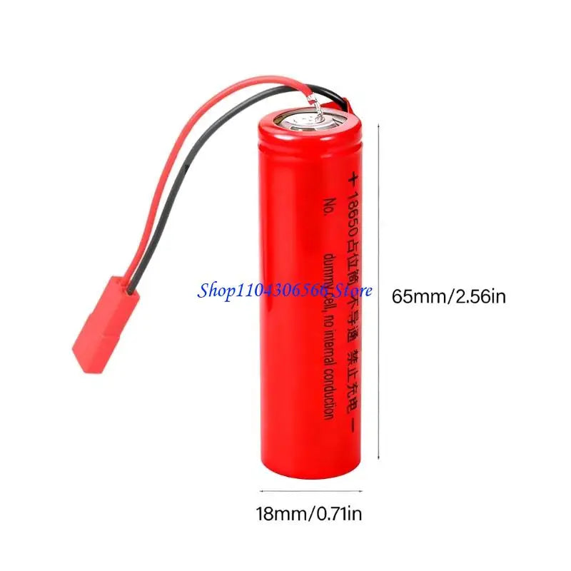 18650 Dummy Battery Spacer with JST Input Wire – 23cm Battery Spacer Adapter HIP