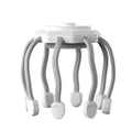 Electric Scalp Massager – 8-Frequency Vibrating, 360° Portable Electric Scalp Massager HIP white No plug