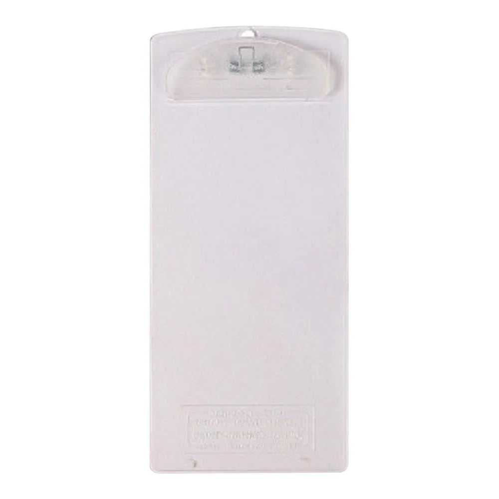 Multicolor Plastic Bill Folder Clipboard – Waterproof 10×23cm Bill Folder Clipboard HIP White