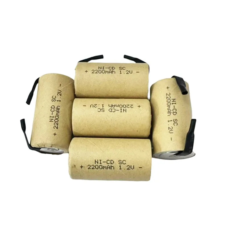 NiCd SC 1.2V 2200mAh SubC Rechargeable Battery – Power Tools Power Tool Battery HIP