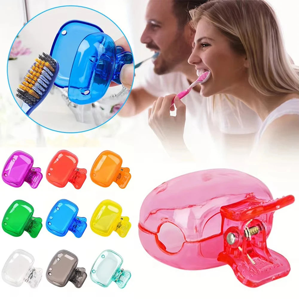 Portable Toothbrush Travel Cover Clip – 1 or 4 Pack | RUZOFO Toothbrush Travel Case HIP