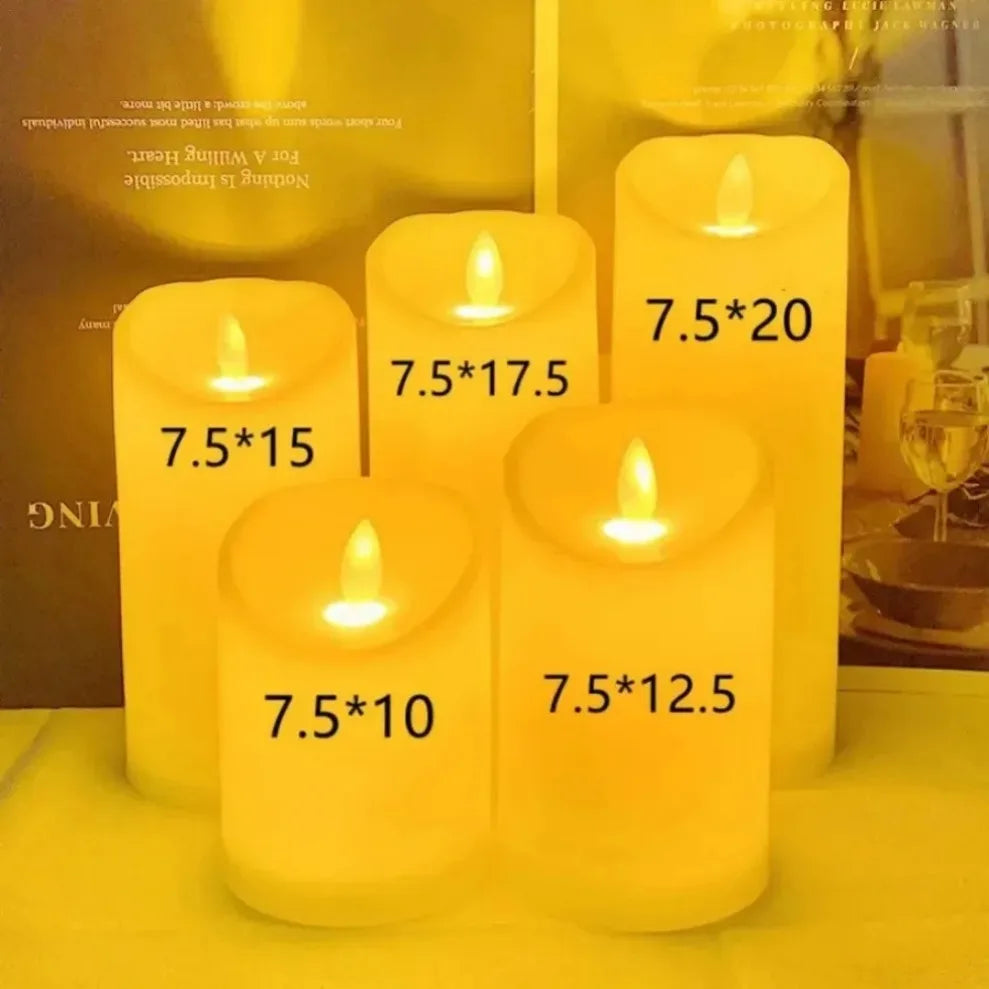 Flameless LED Candles Battery Powered – Wedding & Party Decor Flameless LED Candle HIP