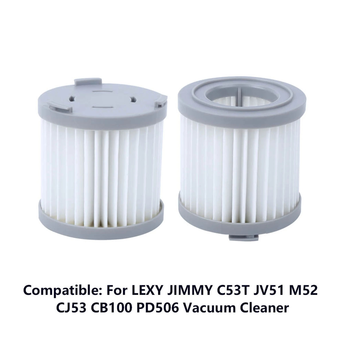 2pcs Vacuum Cleaner Filter Strainer Replacement for LEXY JIMMY C53T JV51 M52 CJ53 CB100 PD506 Filter Vacuum Cleaner Accessory HIP
