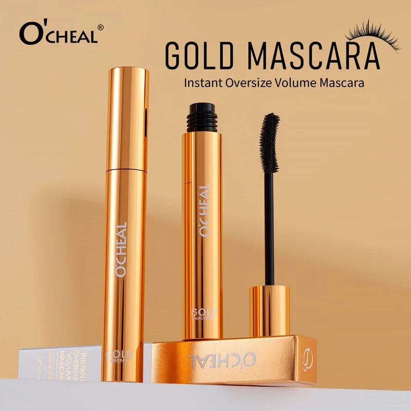 OCHEAL Gold Waterproof Lengthening Volumizing Mascara Mascara HIP