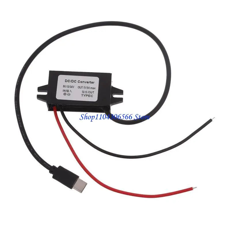 12V to 5V USB-C Step-Down Converter Buck Module – 3A Voltage Converter Module HIP