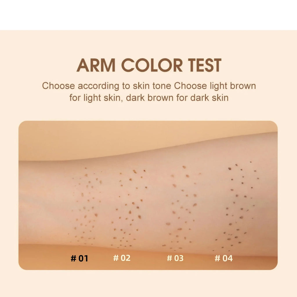 Handaiyan 4-Pc Fake Freckle Pen Set – Sunkissed Dot Tint Freckle Makeup Pen HIP