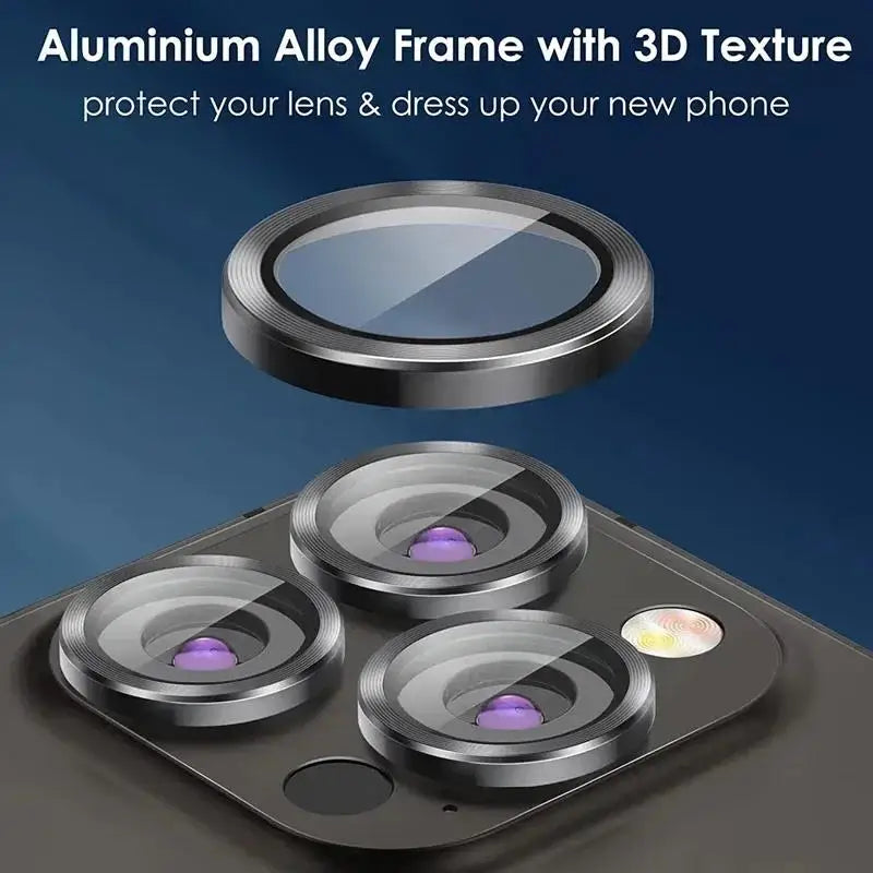 iPhone Camera Lens Protector – Tempered Glass 13 14 15 16 Lens Screen Protector HIP