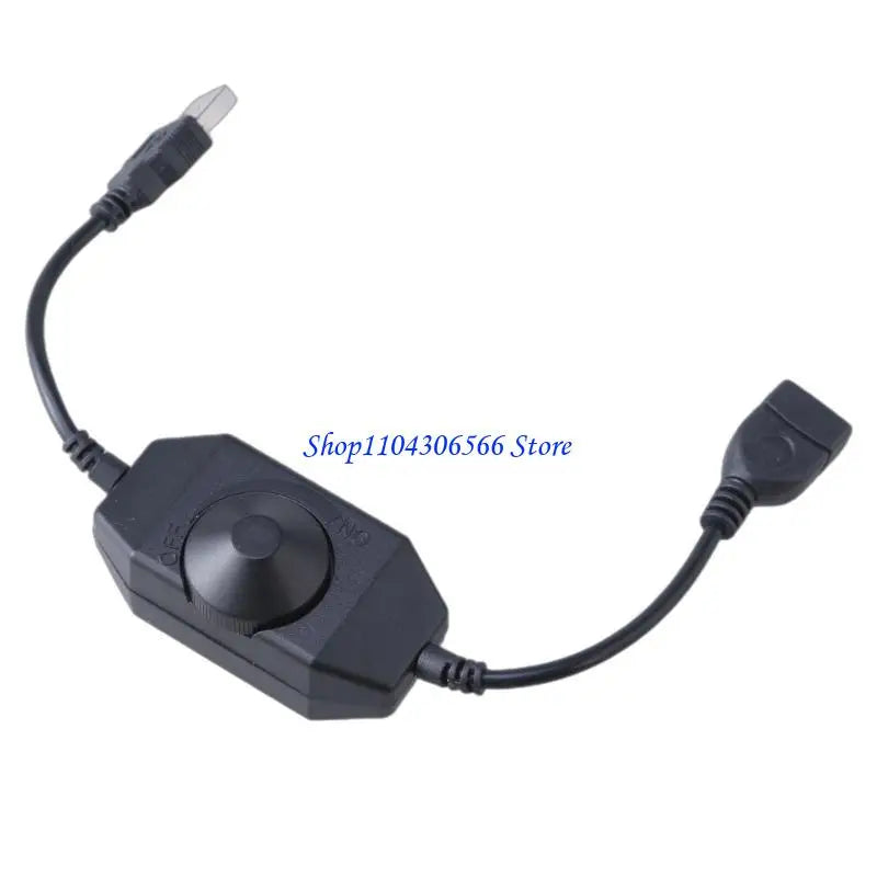 USB LED Dimmer & Speed Controller Extension Cable with Knob USB Dimmer Controller HIP