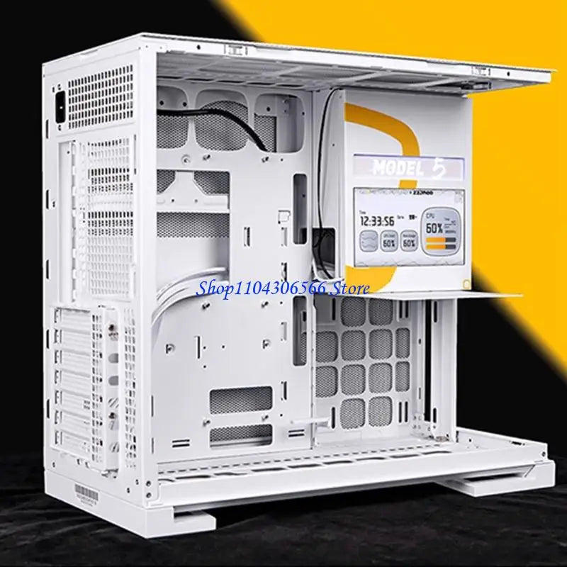 7-Inch LCD Secondary Screen Panel for PC Case Side Panel PC Case Screen Panel HIP