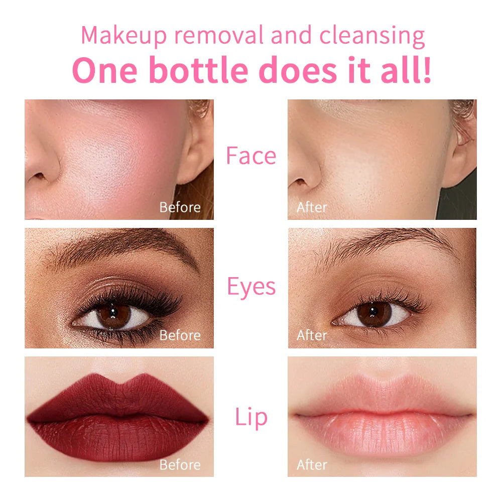 100ml Micellar Cleaning Water Hydrating Facial Cleanser Deep Makeup Remover Cleaning Water Refresh Hydrate Cleansing Skin HIP