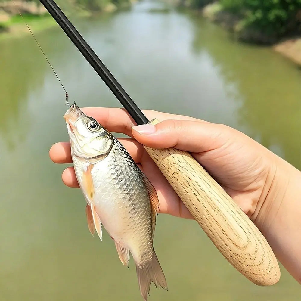 Portable Retractable Fishing Rod 1.2m/2.1m – Spinning Retractable Fishing Rod HIP