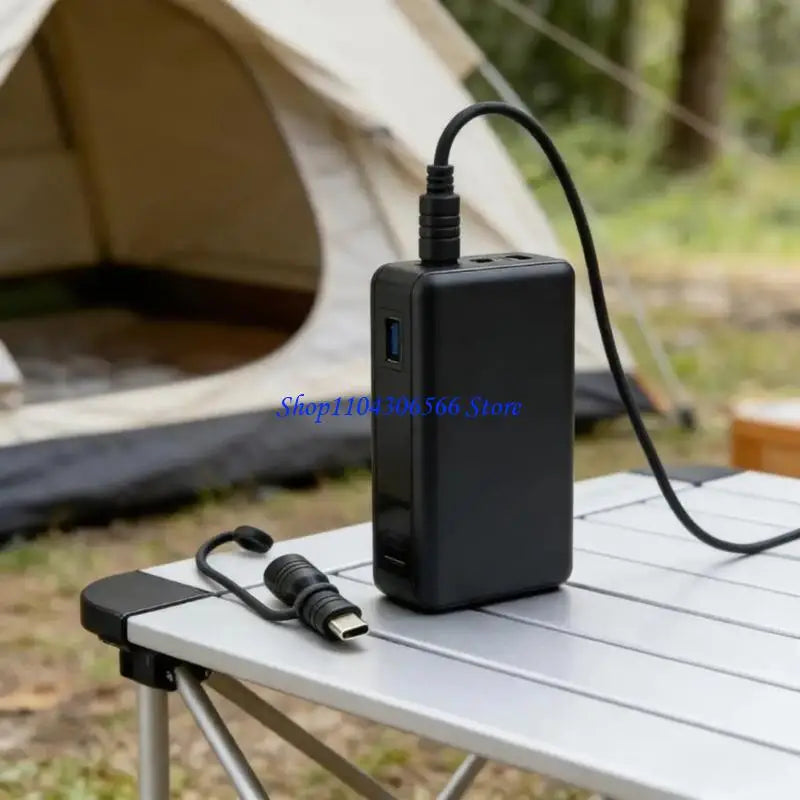 100W DC8020 to USB-C Adapter for Solar Panels & Laptops Power Adapter Cable HIP