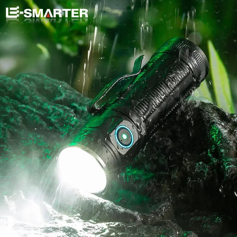 ESMARTER 3000 Lumen 6-LED EDC Rechargeable Waterproof Flashlight EDC Rechargeable Flashlight HIP