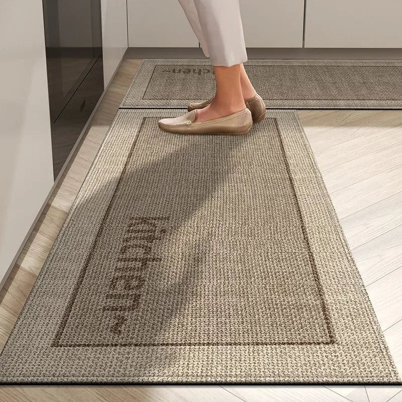 Kitchen Runner Rug – Long Floor Mat, Polyester & TPR Base Kitchen Runner Rug HIP