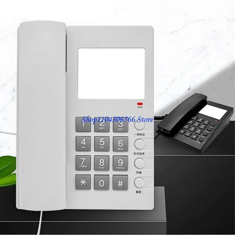 Hotel Room Wall Mount Telephone – RJ11 Intercom Phone C205 Hotel Room Telephone HIP