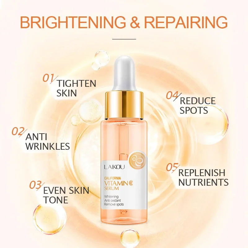 LAIKOU Vitamin C Face Serum 30ml – Brighten & Firm Skin Vitamin C Face Serum HIP