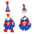 7 Inch Desk Goose Outfits Set Multi Holiday Santa & Reindeer Mini Costume Hat Scarf Clothes Desktop Ornament Decor HIP A 01