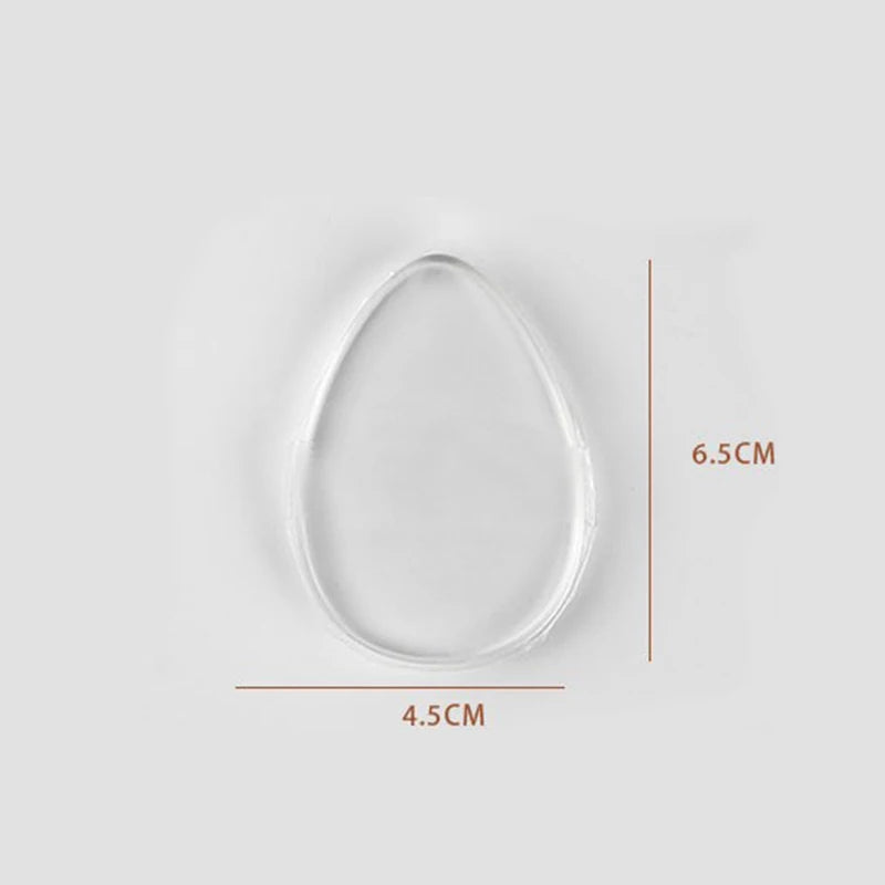 Soft Silicone Gel Powder Puff Sponge For Cosmetic Face Foundation BB Cream No Powder Eating Powder Cosmetic Puff Makeup Tools HIP Triangle
