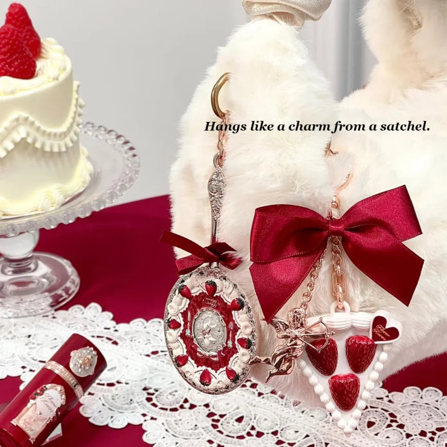 Flower Knows Strawberry Cupid Solid Perfume Balm Pendant Solid Perfume Balm HIP