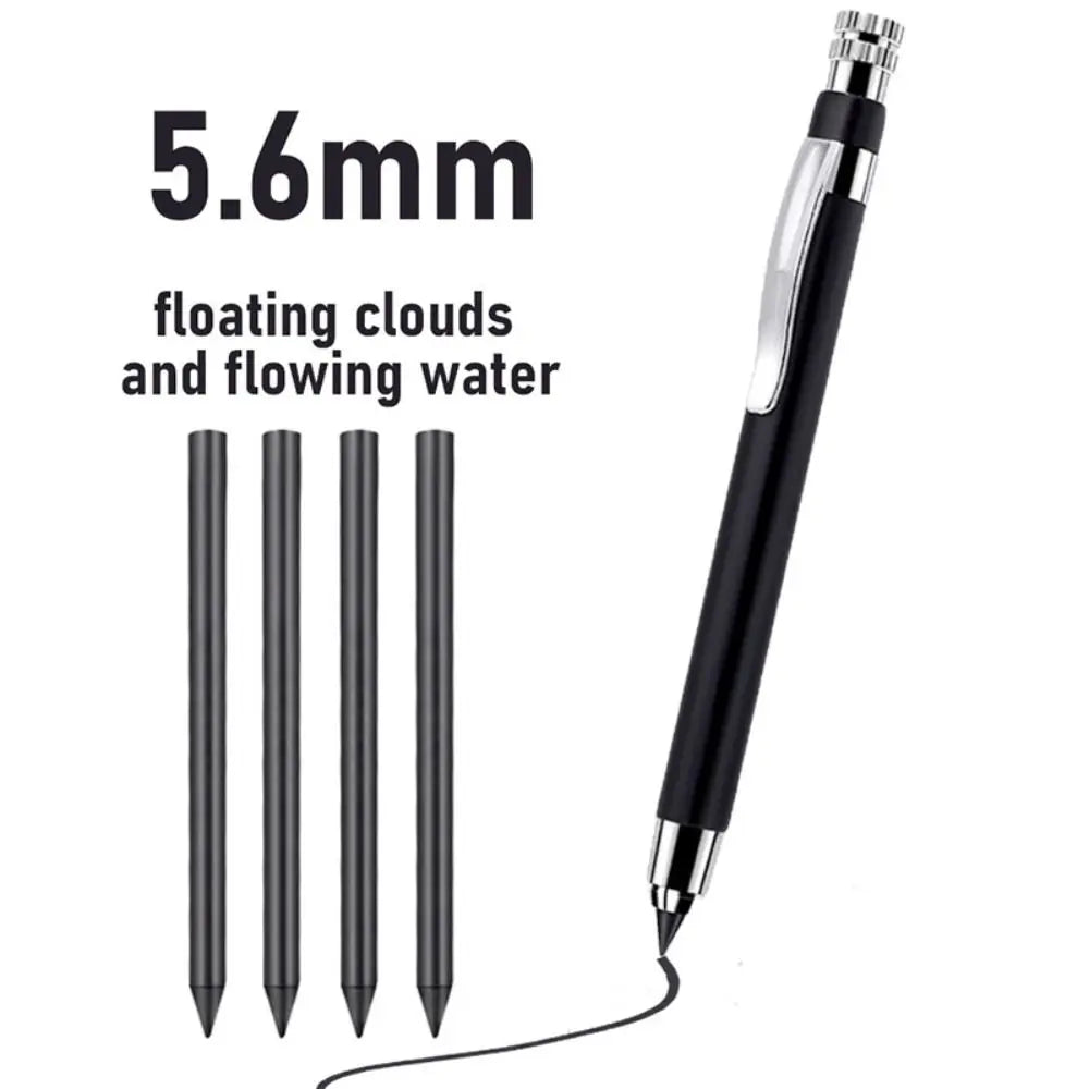 5.6mm Metal Mechanical Pencil for Sketching, Shading & Manga Mechanical Pencil HIP