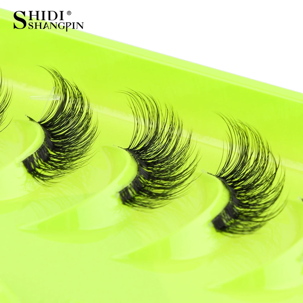 YSDO 30 Style Natural Faux 3D Mink Eyelashes Wispy Fluffy False Lashes Extension Makeup Handmade Fake Lashes Soft Half Eyelashes HIP
