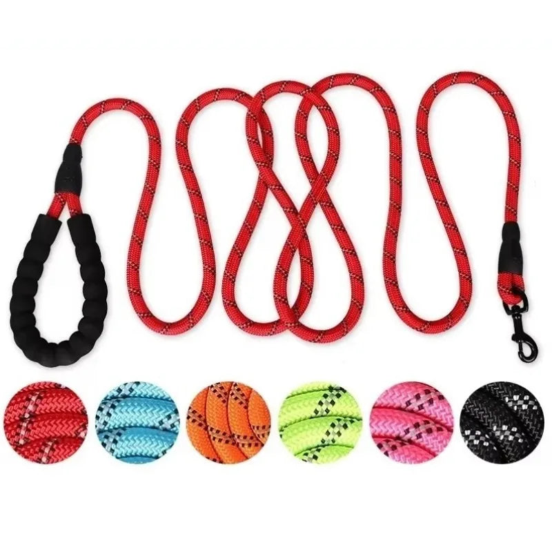Strong Reflective Dog Leash – Nylon 150/200/300cm Dog Leash HIP